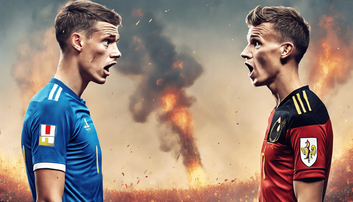 euro 2024 : découvrez les réactions explosives d'evenepoel et meunier suite à la progression de la belgique dans la compétition.