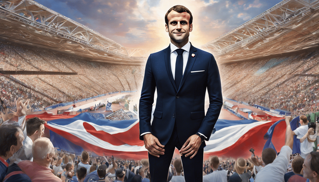 emmanuel macron promet de sauver les jeux olympiques avec une incroyable prophétie ! découvrez ses déclarations ici.